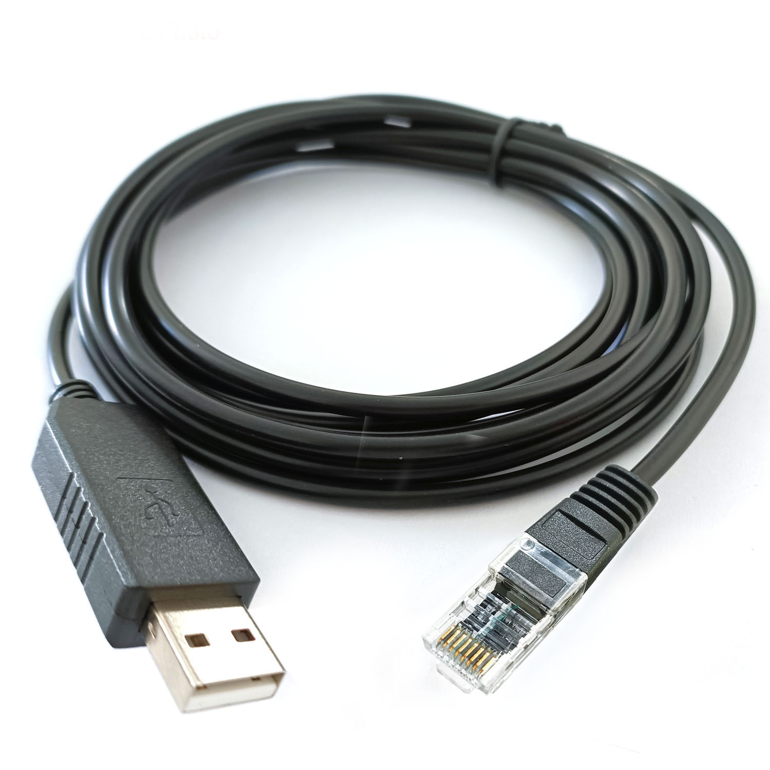 USB A公轉(zhuǎn)RJ45公串口線